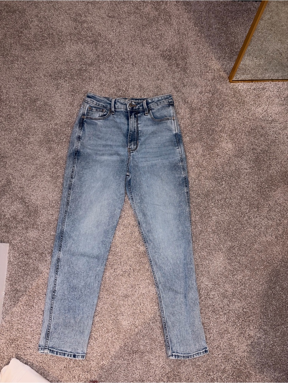 Abercrombie & Fitch High Rise Mom Jeans 0/R